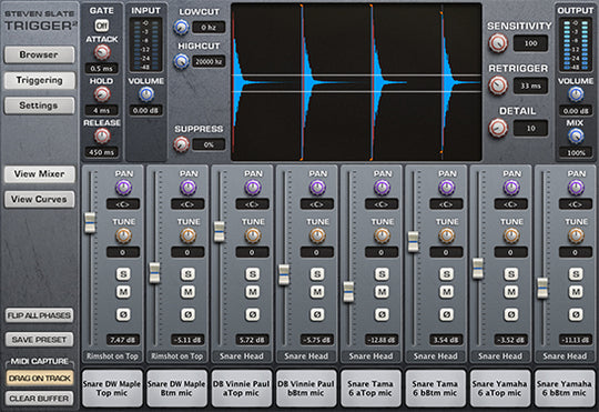 All Trigger Products (Except TDE) – Steven Slate Audio